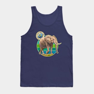 EDGE OF EXTINCTION African Forest Elephant Tank Top